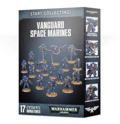 START COLLECTING! VANGUARD SPACE MARINES детальное изображение Ультрамарины Космические Десантники