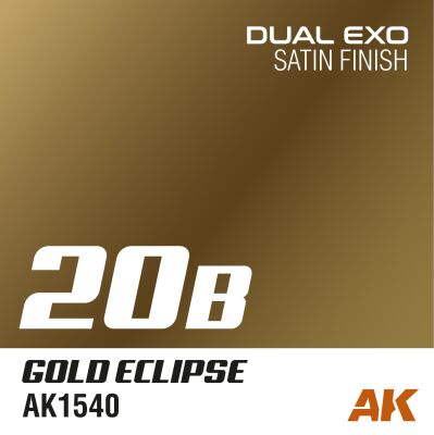 Dual exo 20b – gold eclipse 60ml детальное изображение AK Dual EXO Краски
