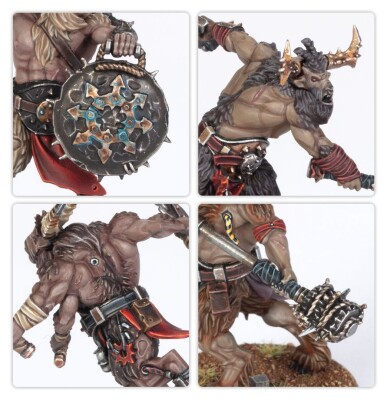 Ігровий набір Warhammer 40000 - CHAOS SPACE MARINES: FELLGOR BEASTMEN детальное изображение Космический Десант Хаоса Армии Хаоса