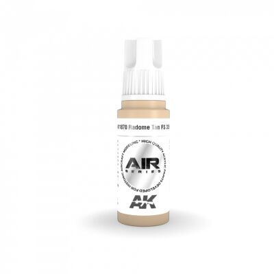 Acrylic paint Radome Tan (FS33613) AIR AK-interactive AK11870 детальное изображение AIR Series AK 3rd Generation