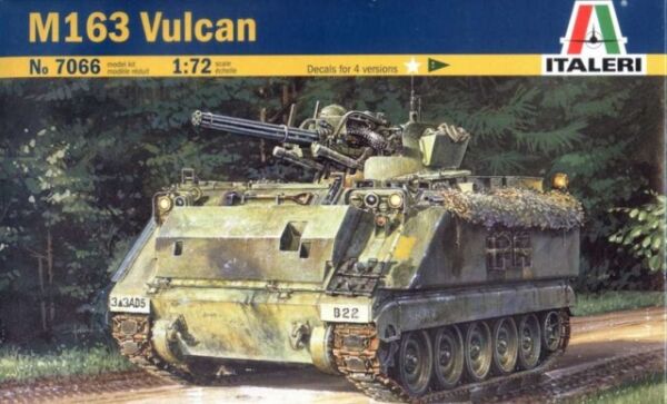 M163 Vulcan детальное изображение Бронетехника 1/72 Бронетехника