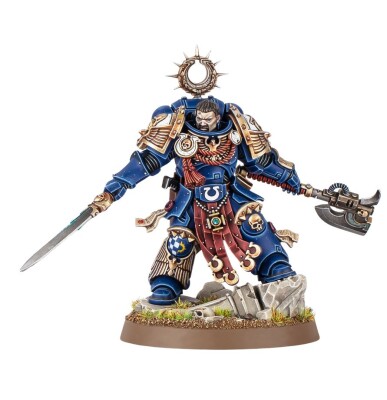 Игровой набор Warhammer 40000 - SPACE MARINES: KAIUS KONORIUS детальное изображение Ультрамарины Космические Десантники