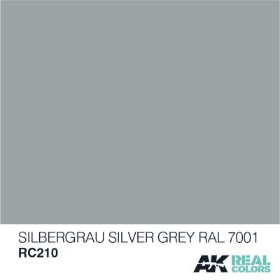 Silvergrau Silver Grey / Срібно-сірий детальное изображение Real Colors Краски