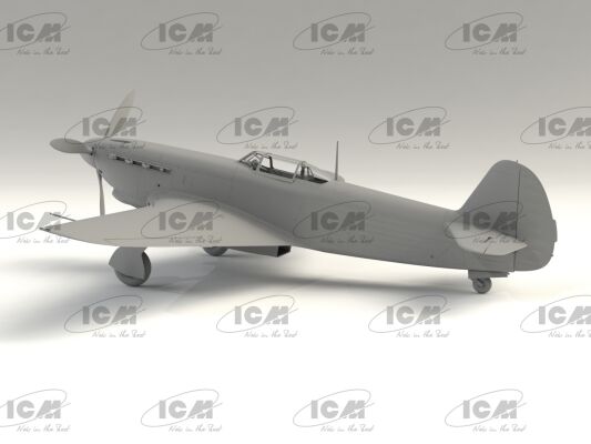 Збірна модель 1/32 Радянський винищувач Як-9Т ICM 32090 детальное изображение Самолеты 1/32 Самолеты