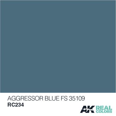 Agressor Blue FS 35109 / АГРЕССОР СИНИЙ  детальное изображение Real Colors Краски