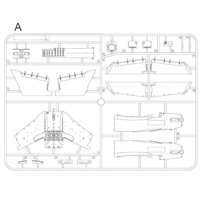 Scale model 1/48 Airplane FJ-2 &quot;Fury&quot; Zimi 80155 детальное изображение Самолеты 1/48 Самолеты