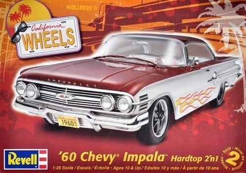 Chevy Impala Hardtop 2N1 детальное изображение Автомобили 1/25 Автомобили