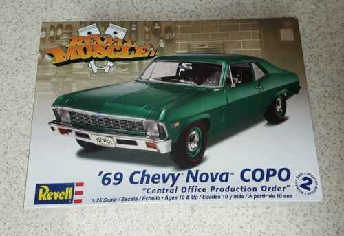 1969 Chevy Nova COPO детальное изображение Автомобили 1/25 Автомобили