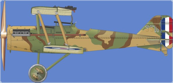 Scale model 1/48 British biplane fighter SE.5a Hispano Suiza Eduard 82132 детальное изображение Самолеты 1/48 Самолеты