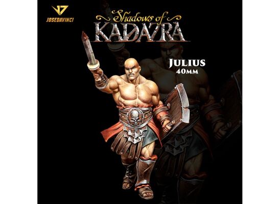 SHADOWS OF KADAZRA – JULIUS 40MM BY JOSEDAVINCI детальное изображение Фигуры 1/32 Фигуры