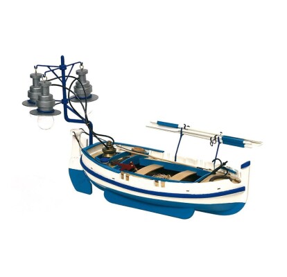 Scale wooden model 1/15 Fishing boat &quot;Calella&quot; OcCre 52002 детальное изображение Корабли Модели из дерева