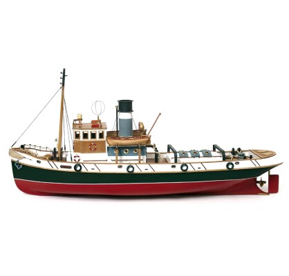 Scale wooden model 1/30 Tug &quot;Ulises&quot; OcCre 61001 детальное изображение Корабли Модели из дерева