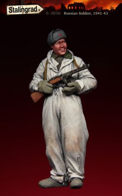 Советский солдат (зима) детальное изображение Фигуры 1/35 Фигуры