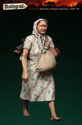 Russian refugee woman детальное изображение Фигуры 1/35 Фигуры