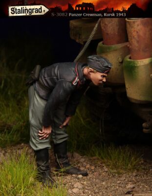 Немецкий танкист детальное изображение Фигуры 1/35 Фигуры
