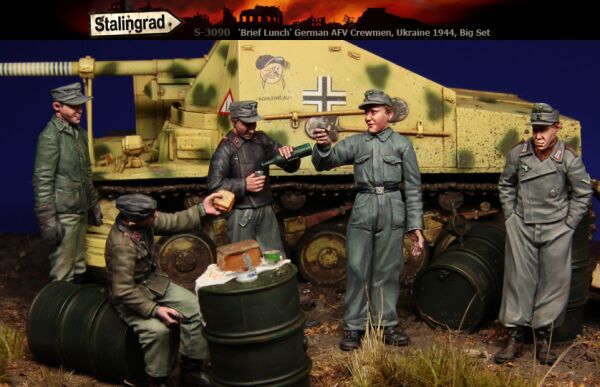 Brief Lunch German AFV Crewmen детальное изображение Фигуры 1/35 Фигуры