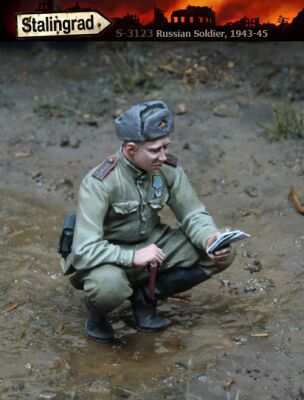 Советский солдат детальное изображение Фигуры 1/35 Фигуры