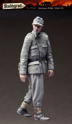 Пленный немецкий солдат, 1944-1945 детальное изображение Фигуры 1/35 Фигуры