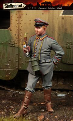  Немецкий солдат, ПМВ  детальное изображение Фигуры 1/35 Фигуры