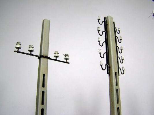 Scale model 1/35 Concrete telegraph poles MiniArt 35563 детальное изображение Аксессуары Диорамы