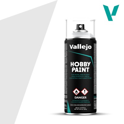 Фарба / Грунт Сірий (Grey) Vallejo VAL 28011 детальное изображение Краска / грунт в аэрозоле Краски