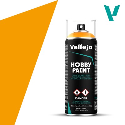 Краска / Грунт Желтый цвет солнца (Sun Yellow) Vallejo VAL 28018 детальное изображение Краска / грунт в аэрозоле Краски