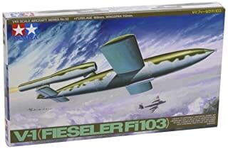 Сборная модель1/48 Cамолет-снаряд MESSERSCHMITT BF109 E-3 V-1 (FIESELER FI103) Тамия 61052 детальное изображение Самолеты 1/48 Самолеты