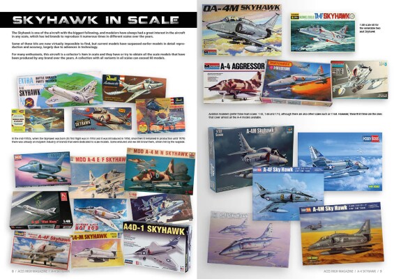 Журнал &quot;ACES HIGH MONOGRAPHIC SERIES: Skyhawk&quot; AK-interactive AK2939 детальное изображение Журналы Литература