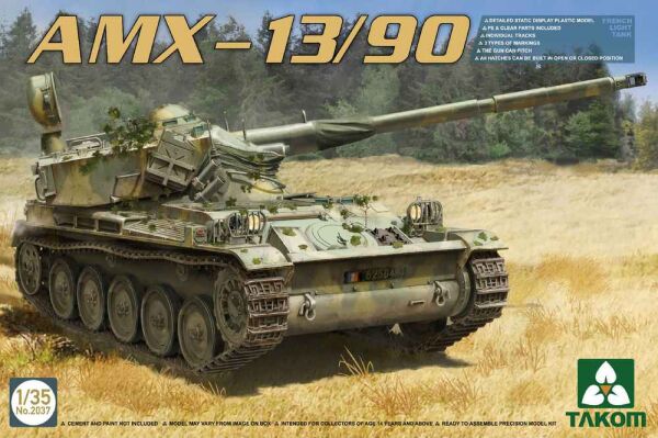 AMX-13/90 детальное изображение Бронетехника 1/35 Бронетехника