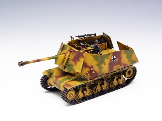 Збірна модель 1/35 Німецька САУ Marder Ⅰ Panzereger 39(H) mit 7.5cm Pak40/1 Trumpeter 00354 детальное изображение Бронетехника 1/35 Бронетехника