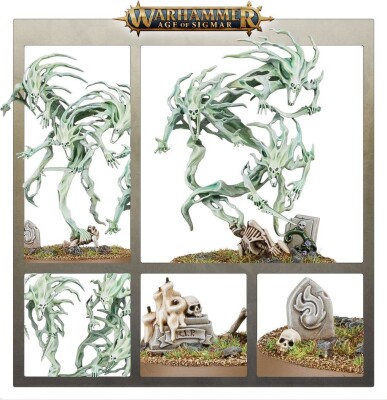 Игровой набор Warhammer AGE OF SIGMAR - NIGHTHAUNT: SPIRIT HOSTS детальное изображение Ночные Призраки Смерть