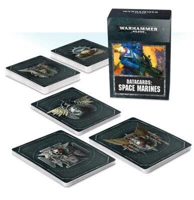 DATACARDS: SPACE MARINES (ENGLISH) детальное изображение Космические Десантники								 WARHAMMER 40,000