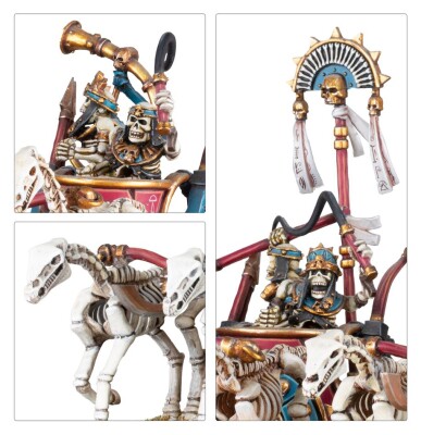 TOMB KINGS OF KHEMRI: SKELETON CHARIOTS детальное изображение THE OLD WORLD WARHAMMER Age of Sigmar