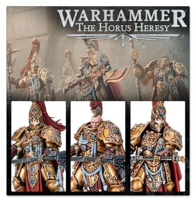 Ігровий набір Warhammer 40000 - HORUS HERESY: LEGIO CUSTODES - CUSTODIAN GUARD SODALITY детальное изображение Ересь Хоруса WARHAMMER 40,000