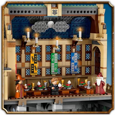 Конструктор LEGO Harry Potter Замок Хогвартс: Великий зал 76435 детальное изображение Harry Potter Lego