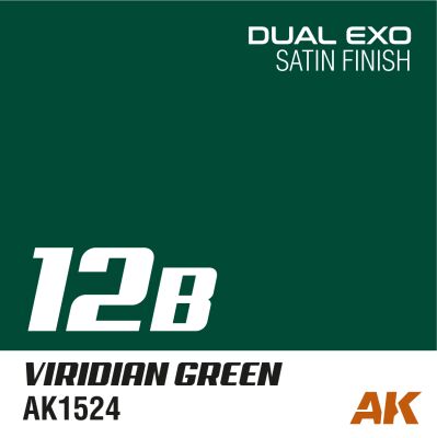 Dual exo 12b – viridian green 60ml детальное изображение AK Dual EXO Краски