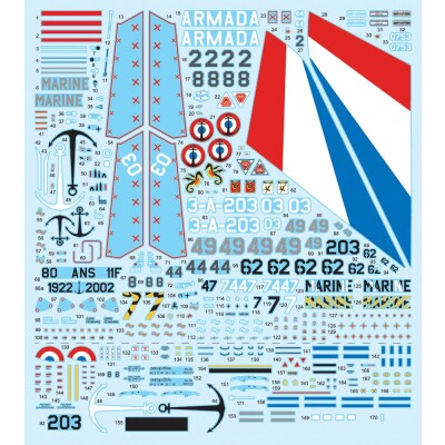 Scale model 1/48 Airplane Super Etendard Zimi 80138 детальное изображение Самолеты 1/48 Самолеты