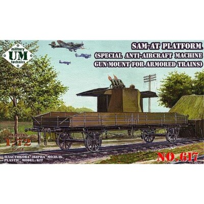 Scale model 1/72 Platform SKU-BP UniModel MT617 детальное изображение Железная дорога 1/72 Железная дорога