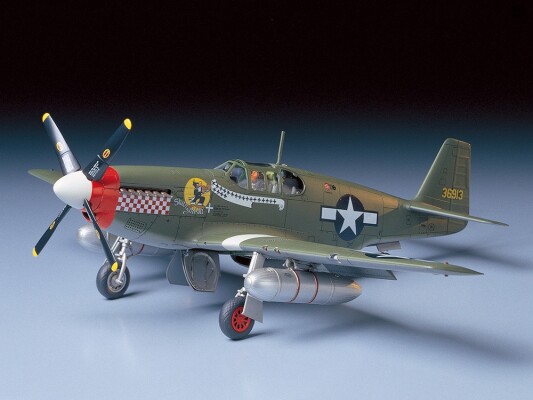 Збірна модель 1/48 Літак P-51B Mustang Tamiya 61042 детальное изображение Самолеты 1/48 Самолеты