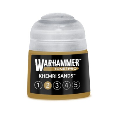 Акрилова фарба Warhammer Tone Pro: Khemri Sands 2 детальное изображение Акриловые на водной основе  Краски