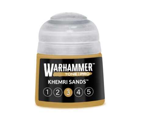 Акрилова фарба Warhammer Tone Pro: Khemri Sands 3 детальное изображение Акриловые на водной основе  Краски