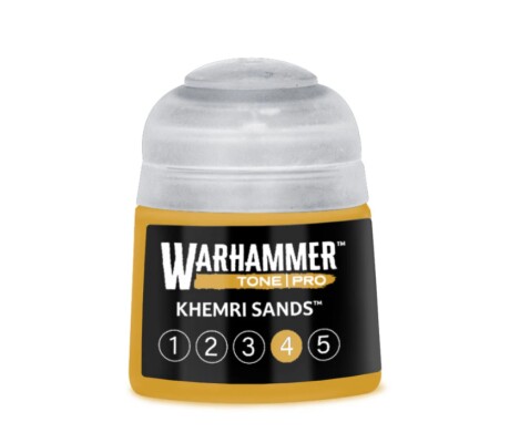 Акрилова фарба Warhammer Tone Pro: Khemri Sands 4 детальное изображение Акриловые на водной основе  Краски