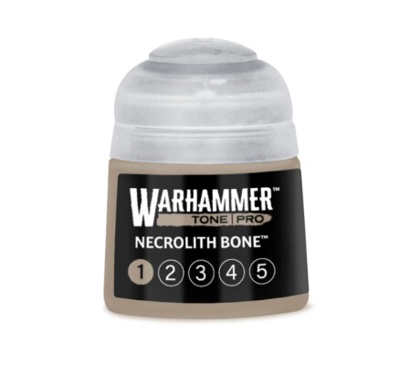 Акрилова фарба Warhammer Tone Pro: Necrolith Bone 1 детальное изображение Акриловые на водной основе  Краски