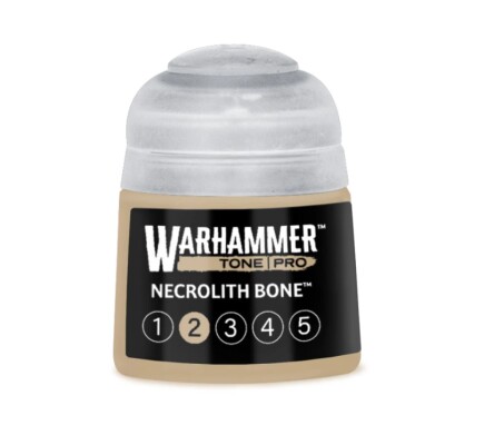 Акрилова фарба Warhammer Tone Pro: Necrolith Bone 2 детальное изображение Акриловые на водной основе  Краски