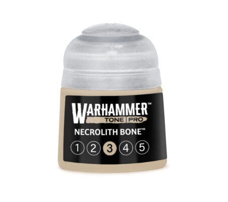 Акрилова фарба Warhammer Tone Pro: Necrolith Bone 3 детальное изображение Акриловые на водной основе  Краски
