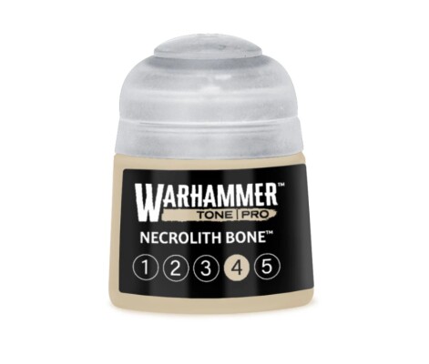 Acrylic paint Warhammer Tone Pro: Necrolith Bone 4 детальное изображение Акриловые на водной основе  Краски