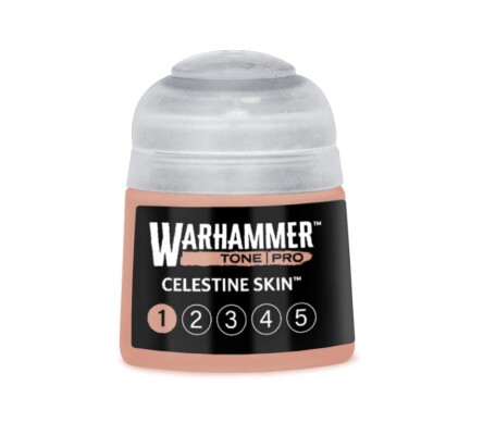 Акрилова фарба Warhammer Tone Pro: Celestine Skin 1 детальное изображение Акриловые на водной основе  Краски
