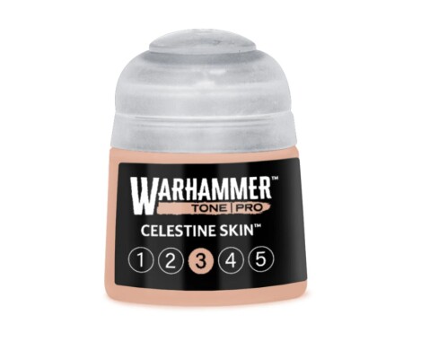 Акрилова фарба Warhammer Tone Pro: Celestine Skin 3 детальное изображение Акриловые на водной основе  Краски