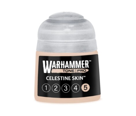 Акриловая краска Warhammer Tone Pro: Celestine Skin 5 детальное изображение Акриловые на водной основе  Краски