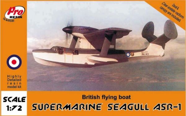 Supermarine Seagull ASR-1  детальное изображение Самолеты 1/72 Самолеты